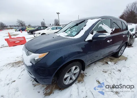 2012 Acura Mdx from USA, damaged, VIN 2HNYD2H26CH519797